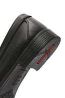 Men's Black Leather Casual Loafer | Derimod
