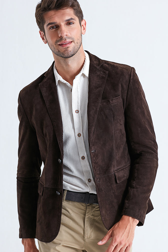 BROOKLYN MEN'S LEATHER JACKET 18WGD630210 | Derimod