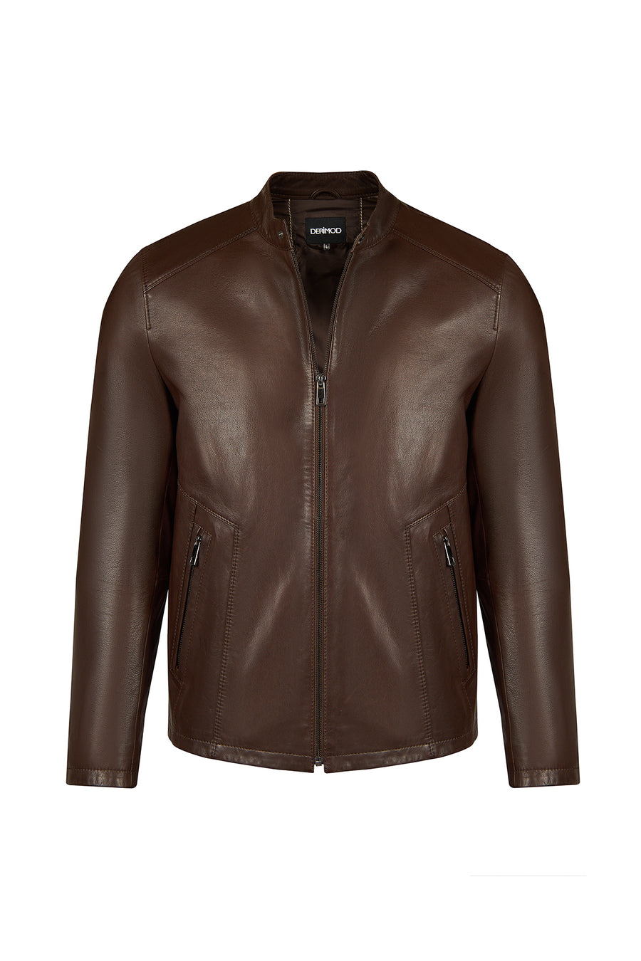 Insignia Male Brown Leather Jacket