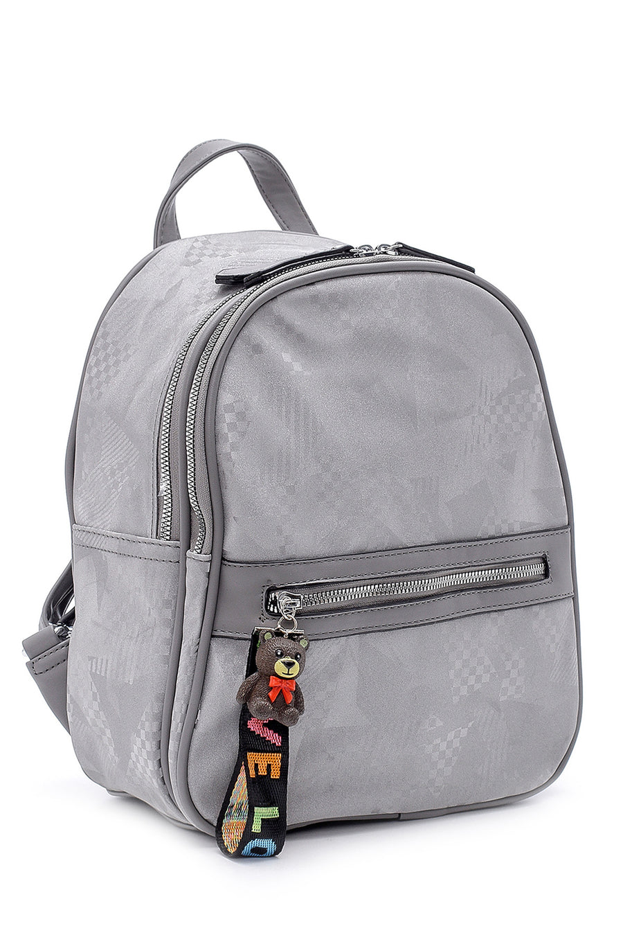 Women's Accessory Detailed Backpack