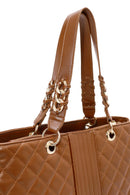 Women's Tan Quilted Shoulder Bag | Derimod