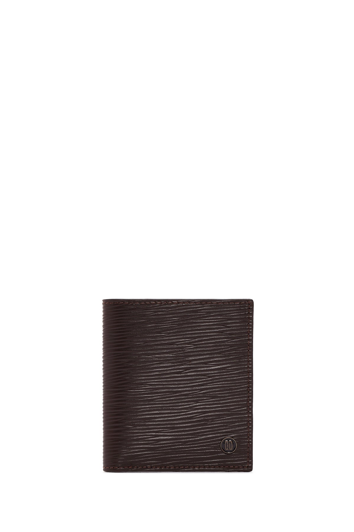 Men's Brown Leather Card Holder 000A2D314226 | Derimod