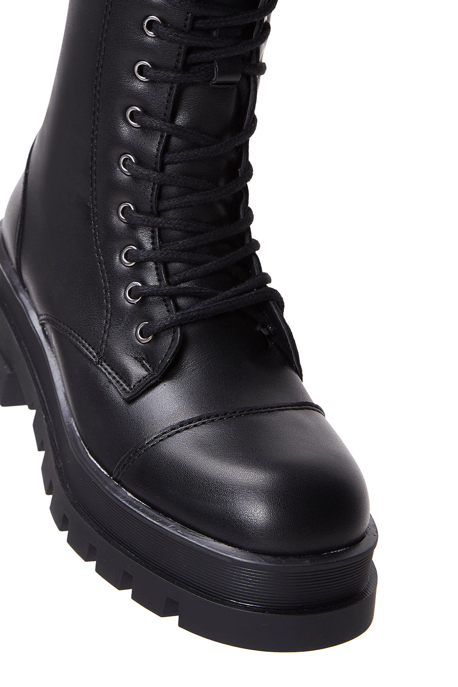 Women's Black Thick Soled Boots