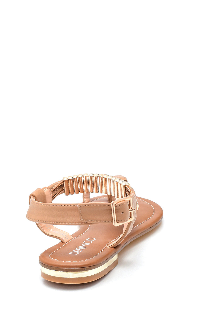 Kadın Parmak Arası Detaylı Casual Sandalet