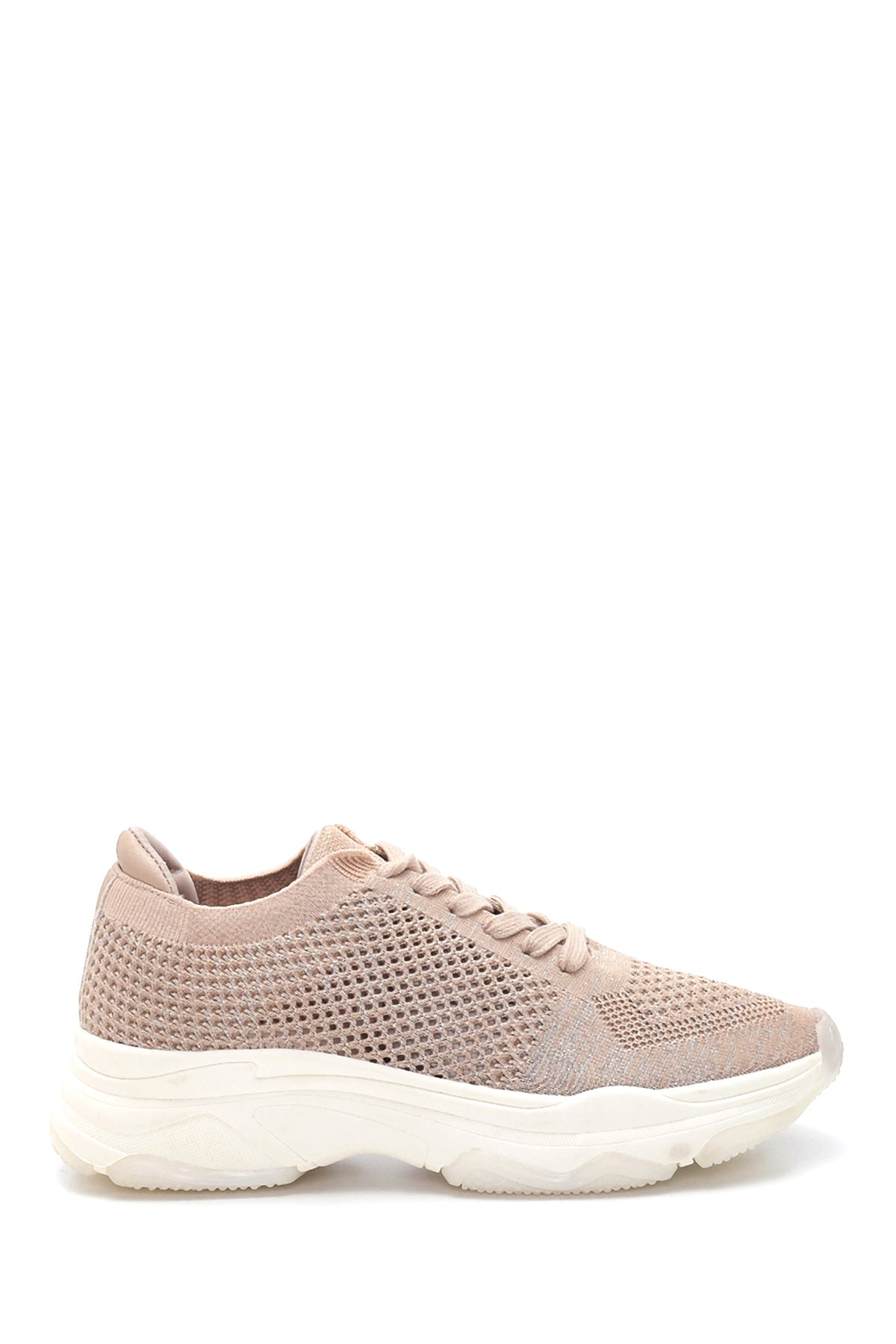 Kadın Bej Delikli Sneaker 22SFD43016F | Derimod