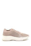 Kadın Bej Delikli Sneaker | Derimod