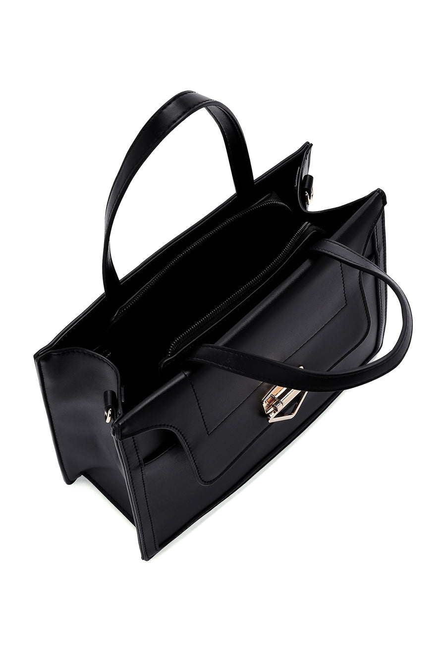 Women's Black Long Strap Shoulder Bag