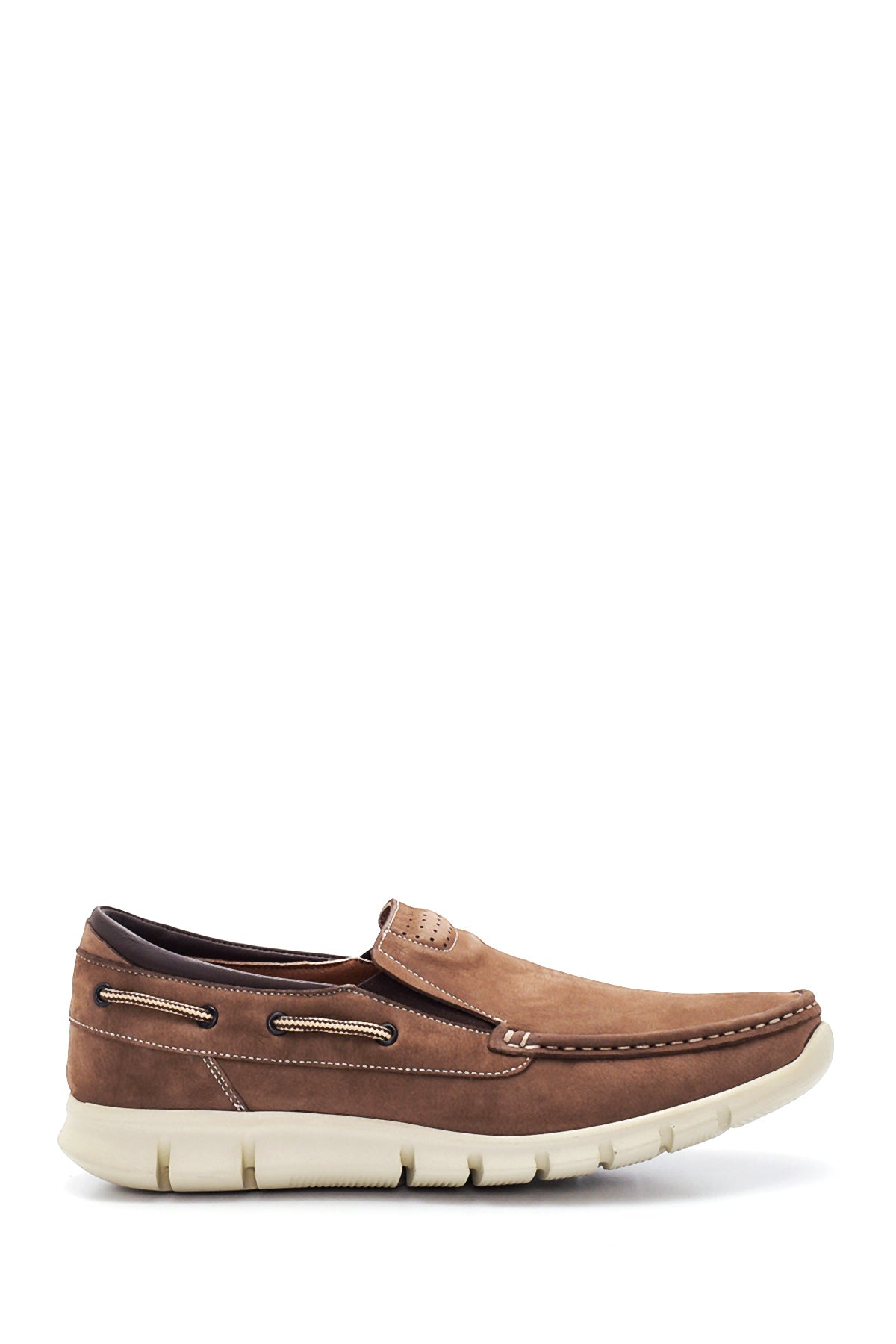 Men's Leather Nubuck Loafer 22SFD6703V3 | Derimod