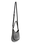 Women's Black Stone Shoulder Bag | Derimod