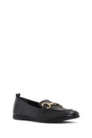 Women's Black Masculine Loafer | Derimod