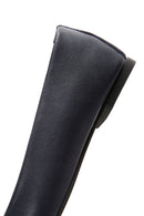 Kadın Lacivert Taşlı Babet | Derimod