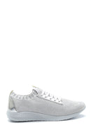 Women's White Patterned Sneaker | Derimod