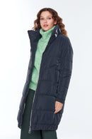 Stockholm Women's Black Softwear Coat | Derimod