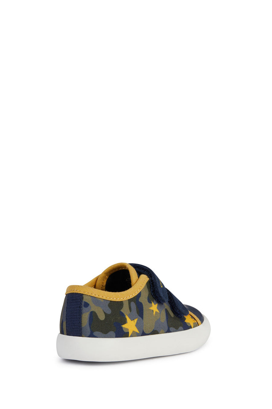 Geox Baby Boy Navy Blue Fabric Sneakers