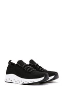 Derimod Zero Men's Black Lace-Up Thick Soled Sneaker | Derimod