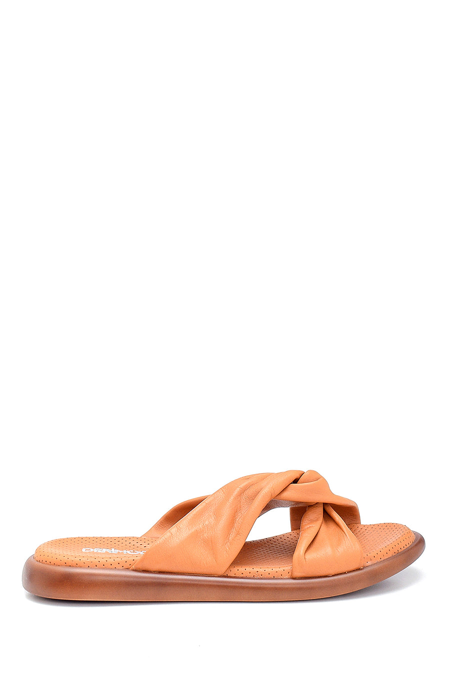 Women's Leather Slippers 21SFD360018 | Derimod