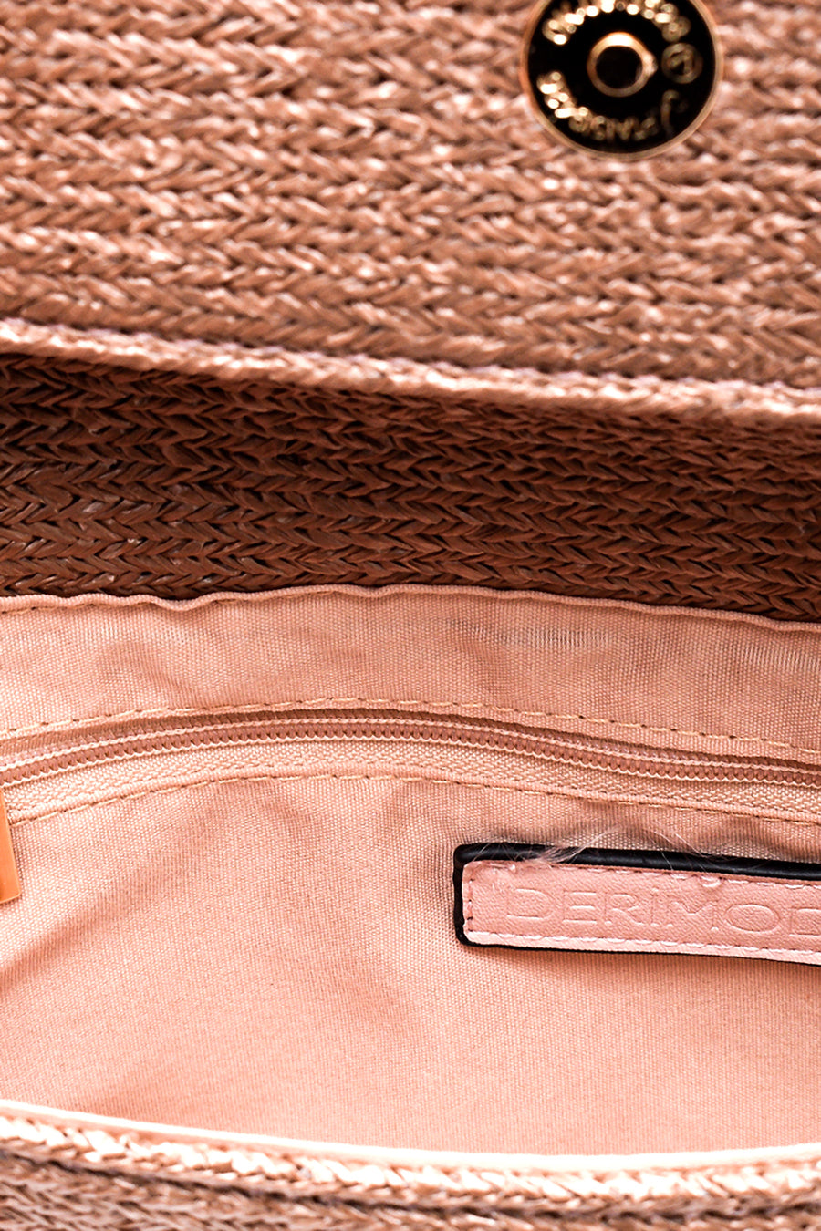 Women's Straw Portfolio Bag