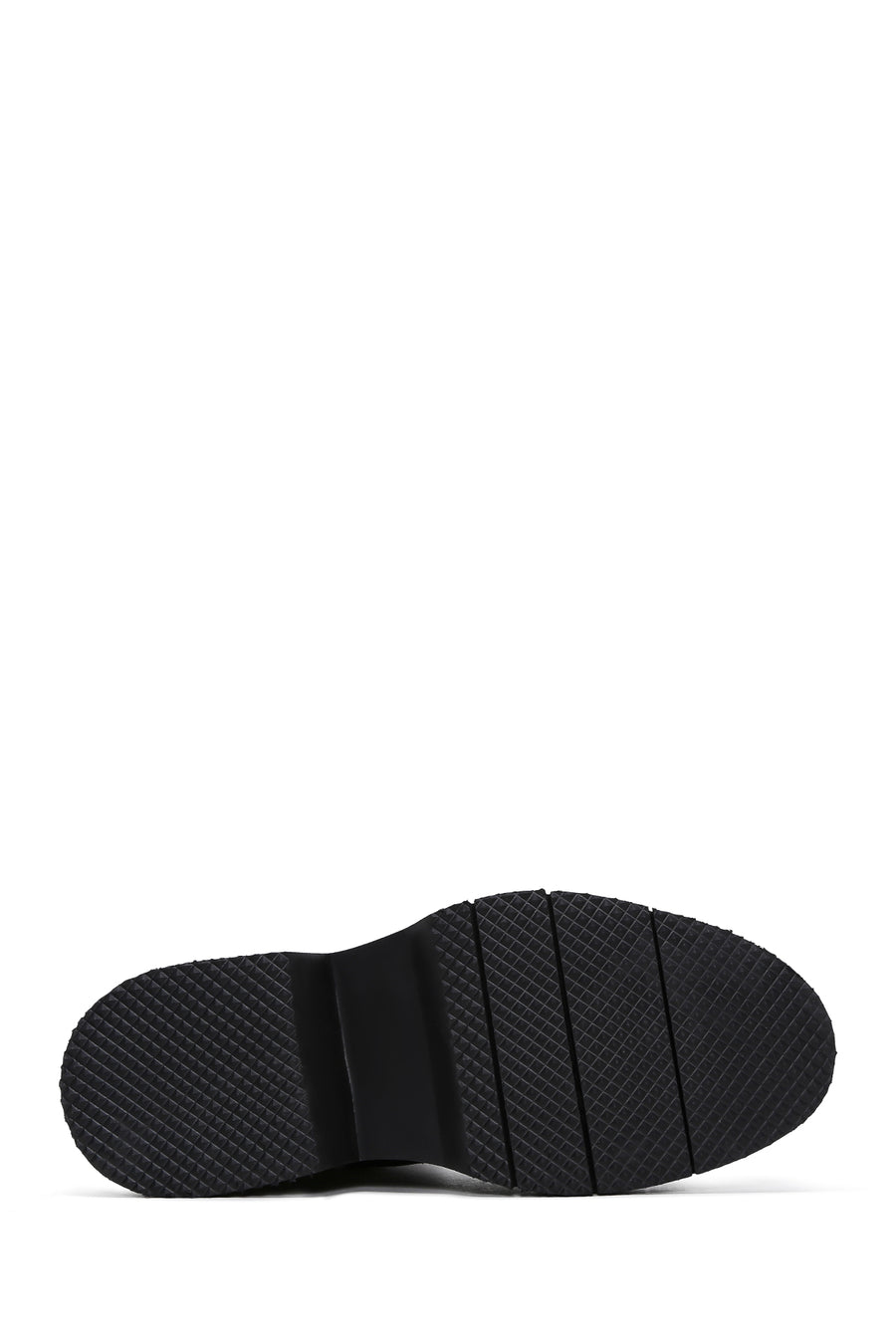 Men's Black Suede Leather Zippered Boots