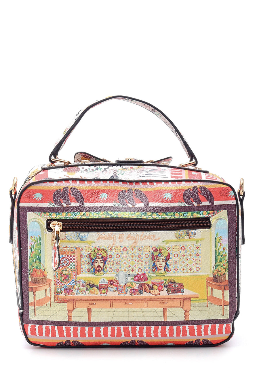 Women's Printed Shoulder Bag 20WBD260626 | Derimod