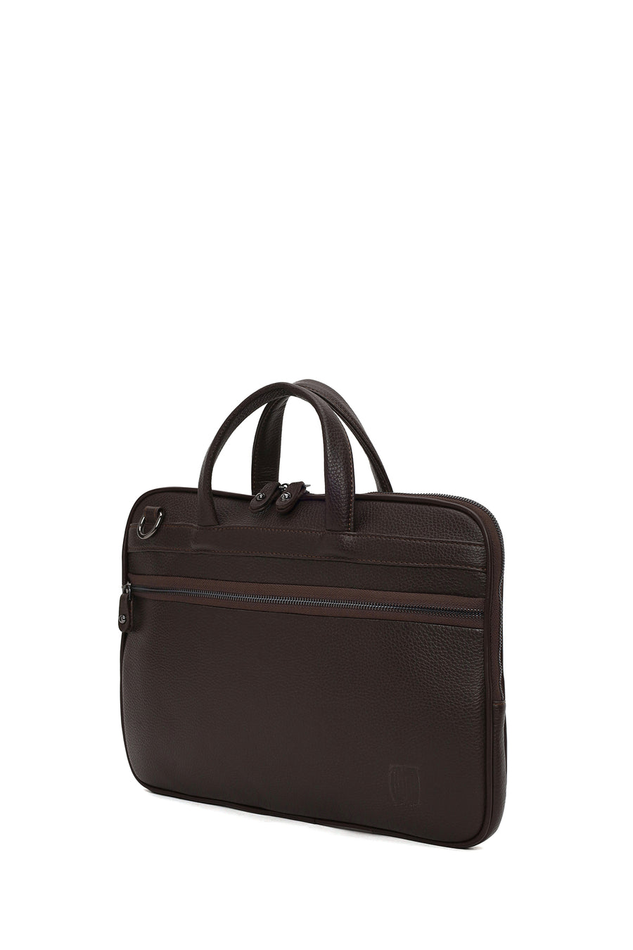 Male Black Long-Strap Briefcase
