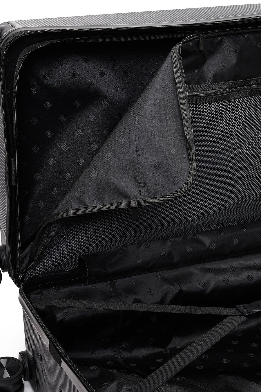Unisex Black Cabin-Size Suitcase
