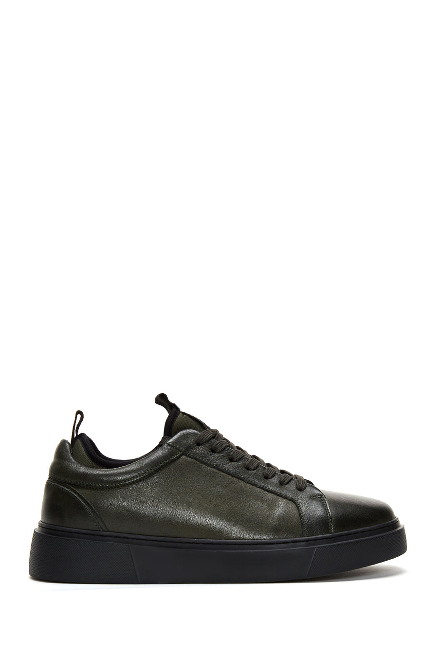 Men's Green Leather Sneaker 22WFD612918 | Derimod