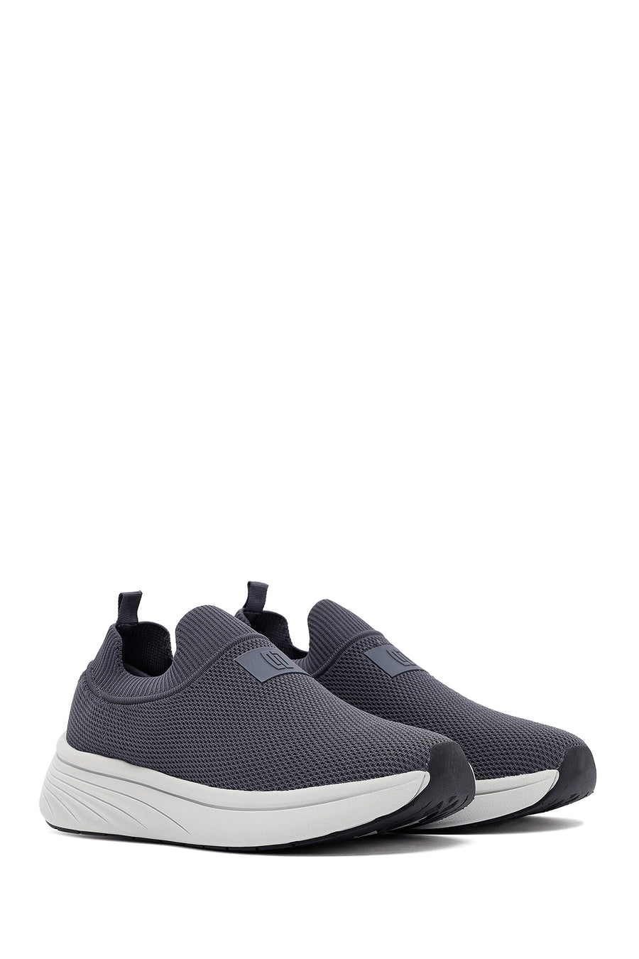 Derimod Zero Men's Gray Thick Soled Fabric Sneaker