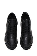 Men's Black Leather Sports Boots | Derimod