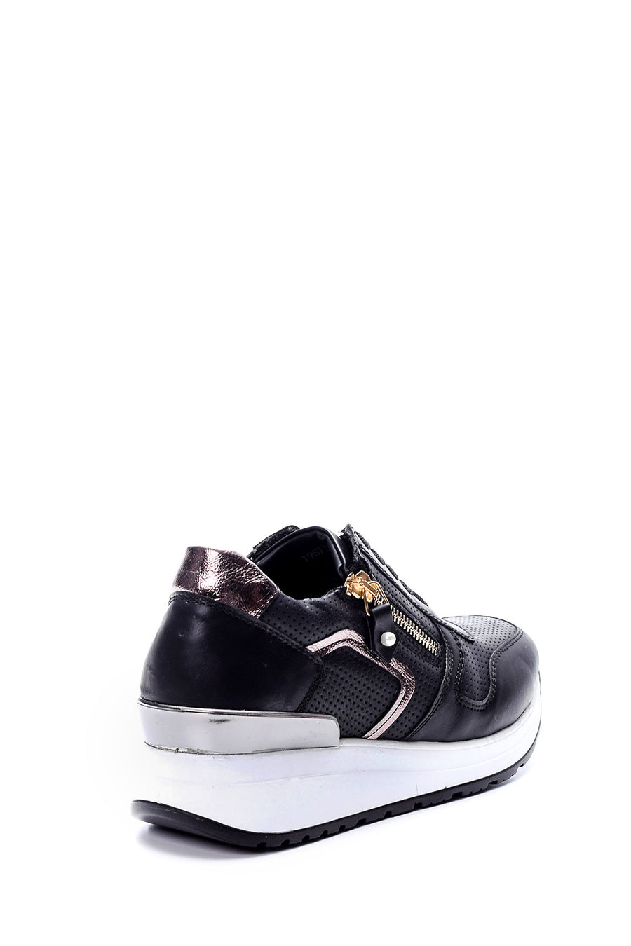 Kadın Fermuar Detaylı Sneaker