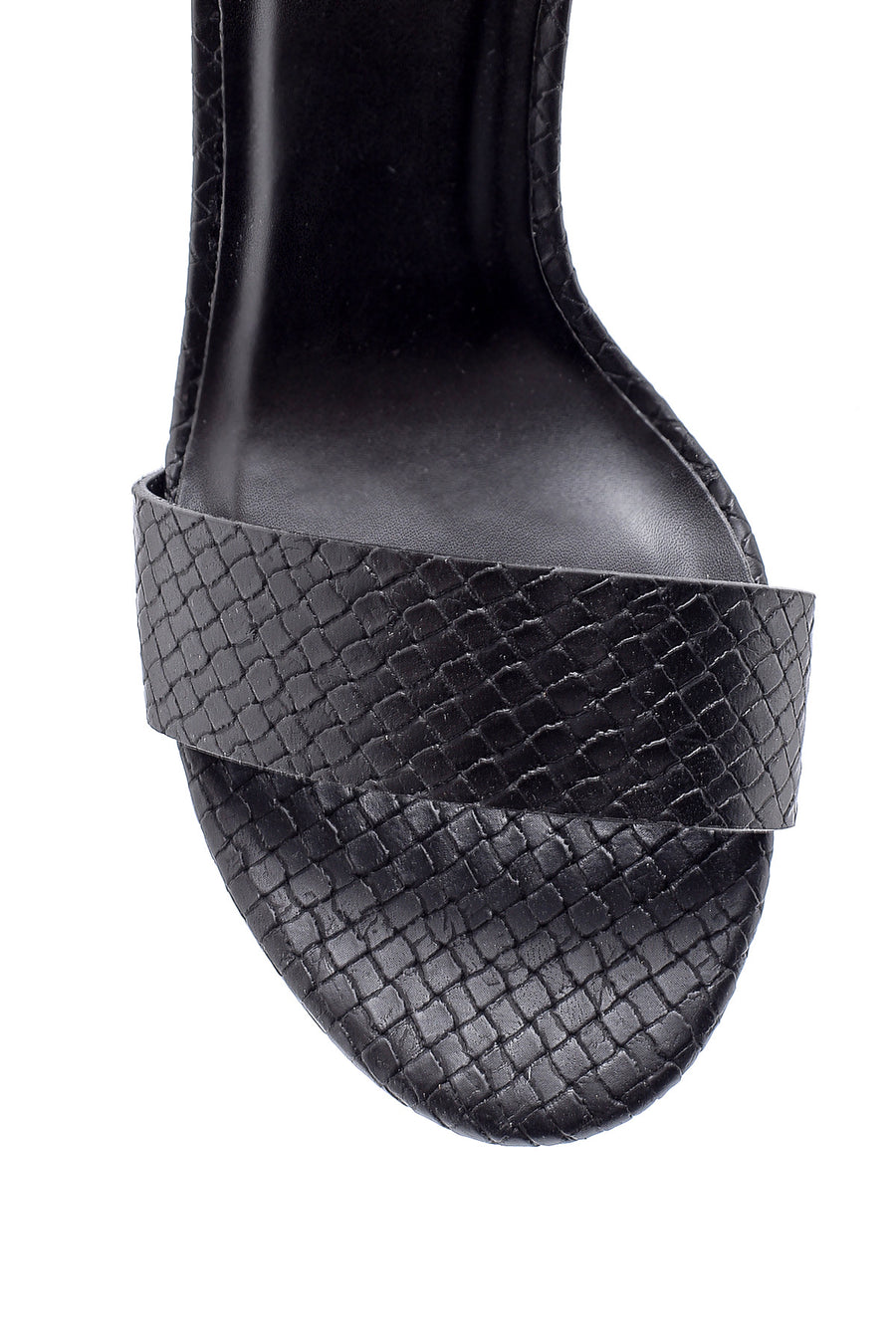 Women's Snakeskin Patterned Heeled Sandals