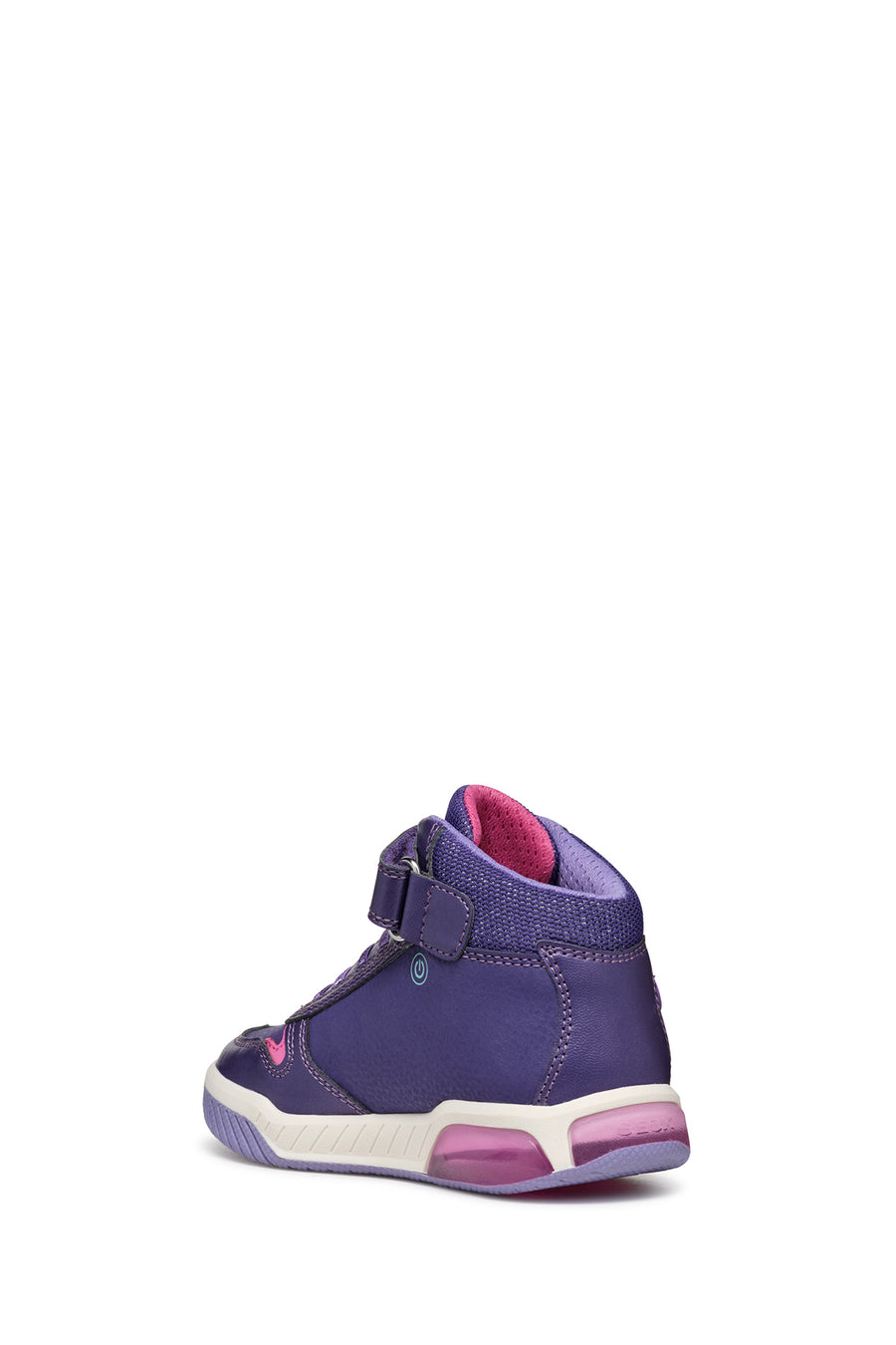 Geox Kız Çocuk Mor Girl Bağcıklı Bilekli Sneaker
