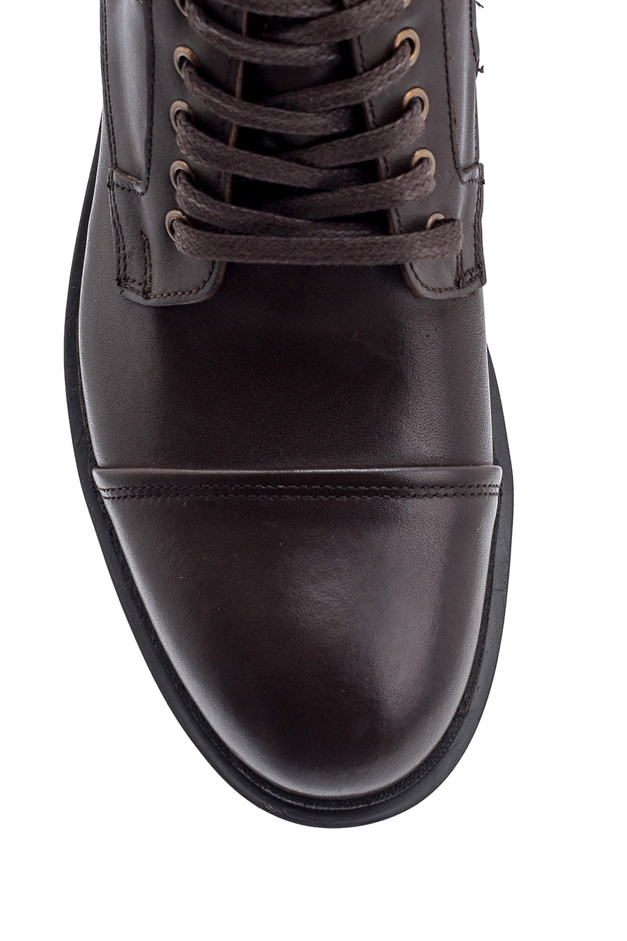 Men's Suede Detailed Leather Boots