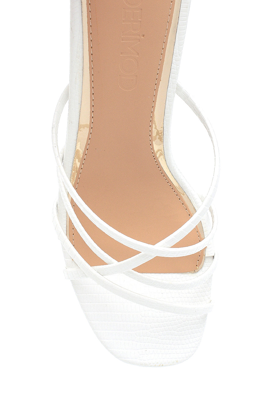 Women's Leather Heeled Slippers