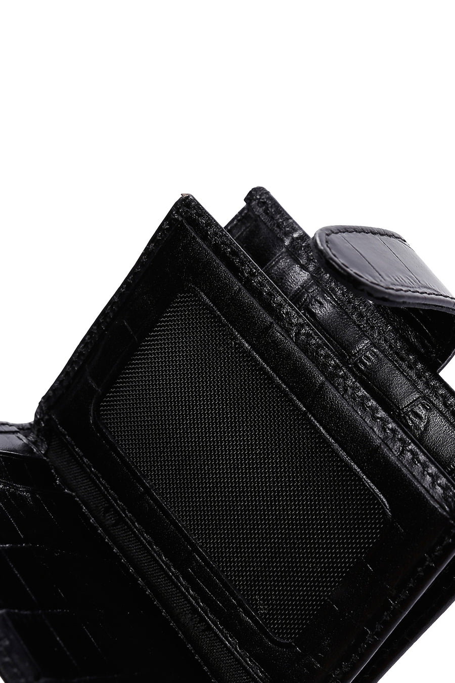 Men's Black Leather Card Holder