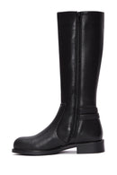 Women's Black Zippered Boots | Derimod