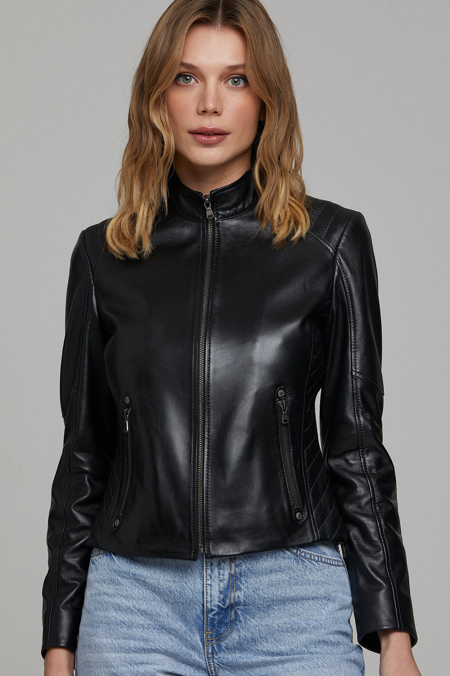 Hilary Women's Leather Jacket