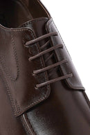 Men's Brown Laced Leather Classic Shoes | Derimod