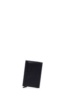 Male Black Leather Cardholder | Derimod