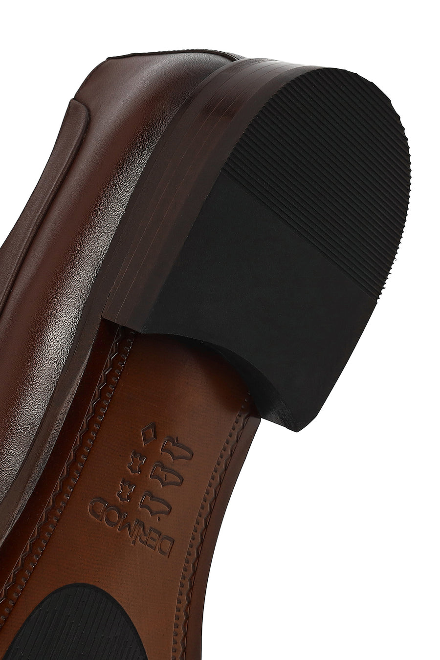 Men's Brown Laced Leather Classic Shoes
