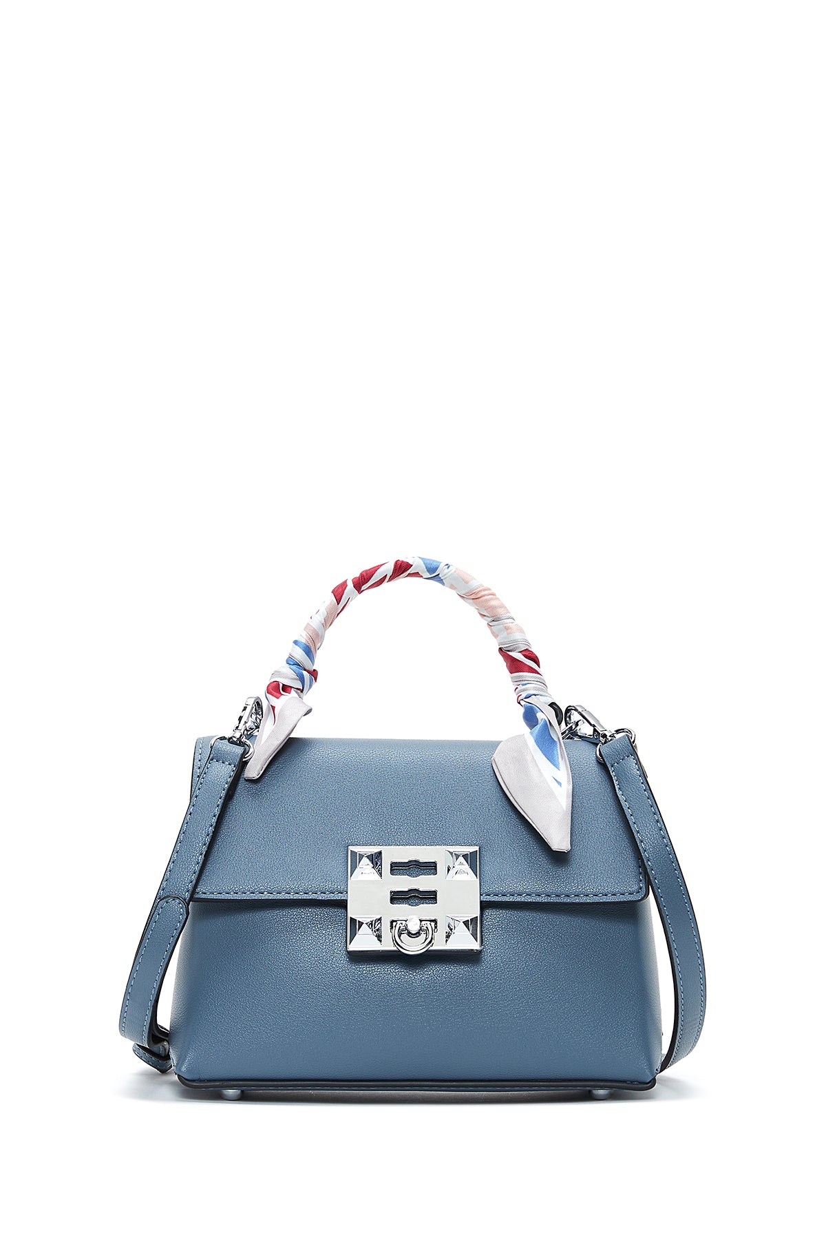 Women's Blue Long Strap Accessory Crossbody Bag 24WBD280318 | Derimod