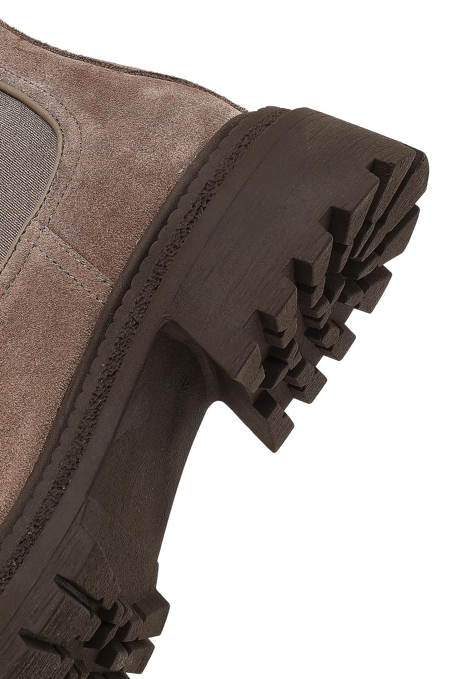 Women's Mink Suede Leather Chelsea Boot