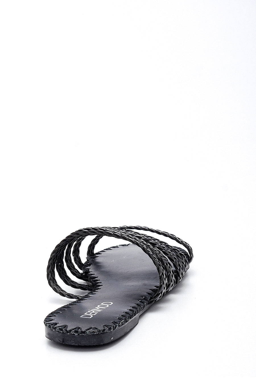 Women's Knitted Detailed Casual Flat Slippers