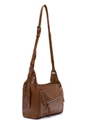 Women's Tan Long Strap Crossbody Bag | Derimod