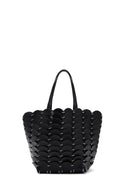 Women's Black Faux Leather Handbag | Derimod