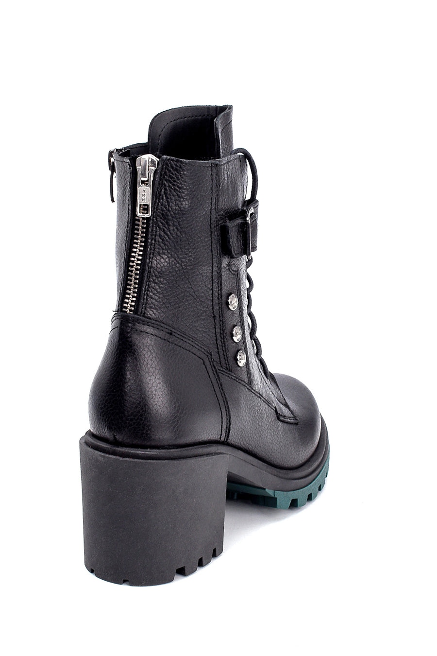 Women's Leather Heeled Boots