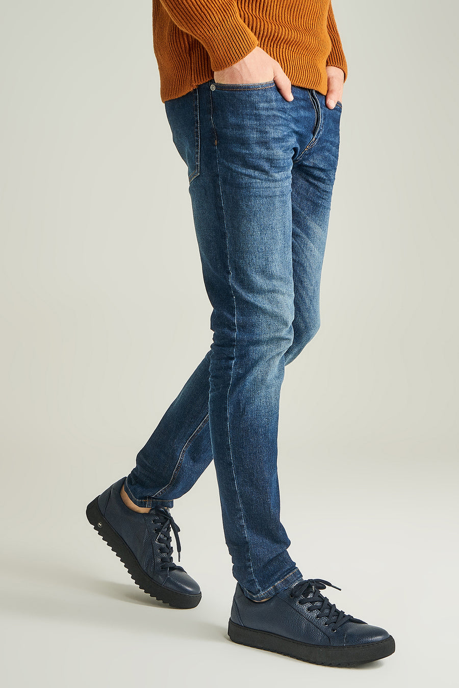 Men's Leather Sneaker