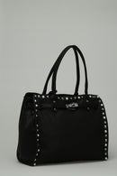 Women's Shoulder Bag with Staple Detail | Derimod