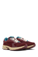 Derimod Studio Women's Burgundy Lace-Up Thick-Soled Sneaker | Derimod