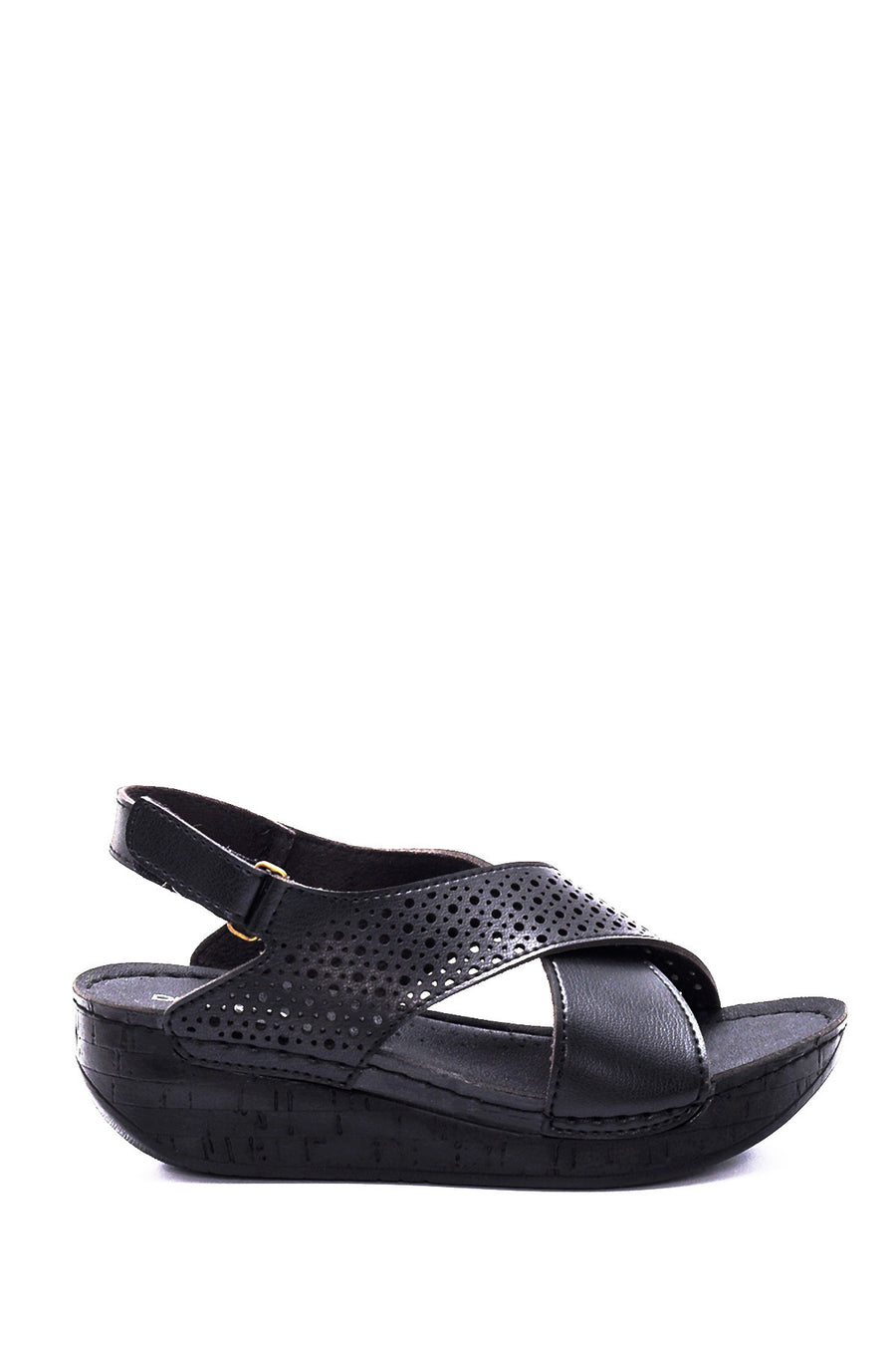 Kadın Dolgu Topuk Sandalet 22SFE265518 | Derimod