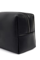 Men's Black Leather Mini Handbag | Derimod